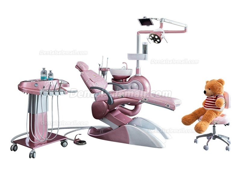 Safety® M10+ Pink Dental Unit Chair for Children Pediatric Treatment Unit Kids Dental Chair